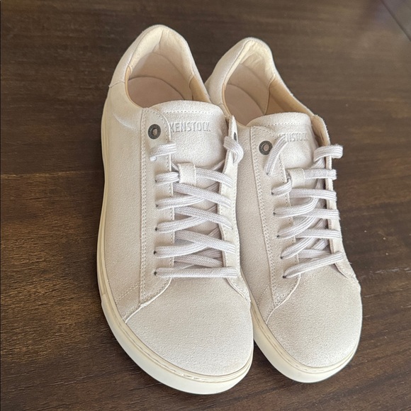 Birkenstock Beige Lace-Up Sneakers - Picture 3 of 9